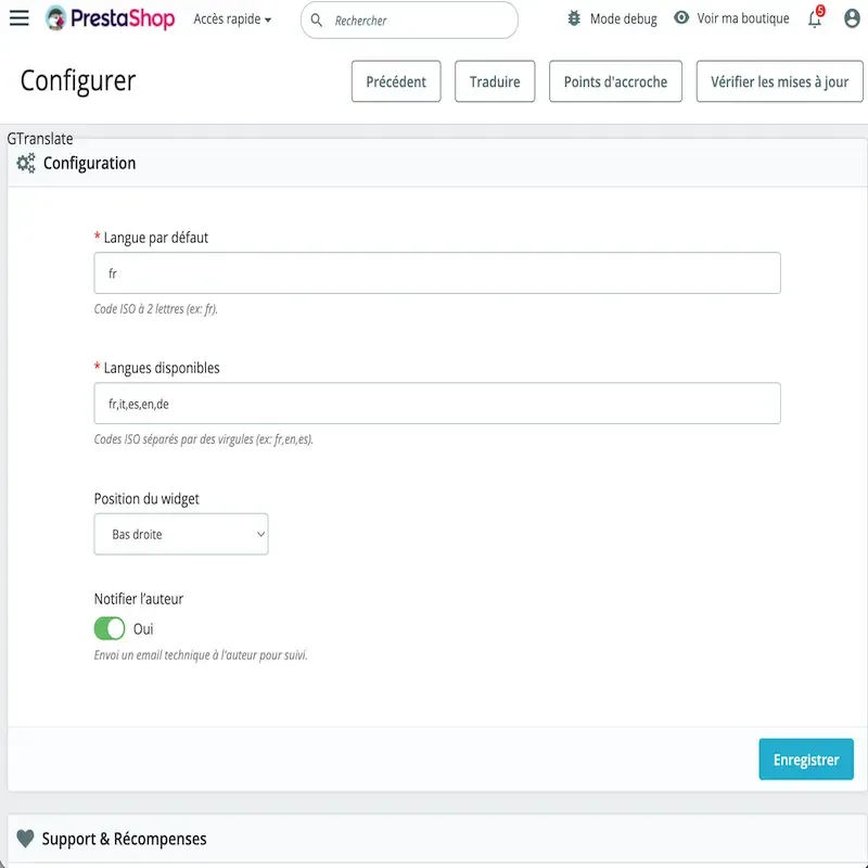 Module ShippingPlaceholder v2.0.0 – Message livraison PrestaShop