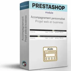 Module Prestashop d'accompagnement personnalisé - Projet web et business